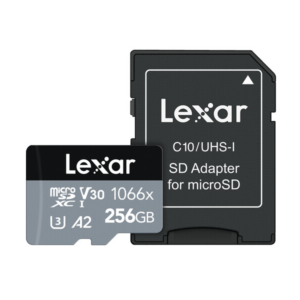 Lexar Micro SD Card TLC 256GB MicroSDXC Card Class 10