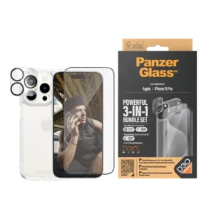 PanzerGlass 3-IN-1 Pack For Iphone 15 Pro (6.1)