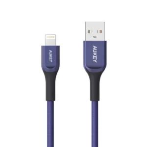 AUKEY Kevlar Core - MFI Lighting Cable / 3Ft / 1.2Meters - Blue
