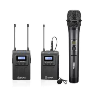 BOYA Dual channel wireless mic kit - Black