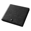 Levelo Billfold Mens Genuine Saffiano Wallet - Black