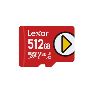 Lexar® PLAY (512GB) microSDXC™ UHS-I Card
