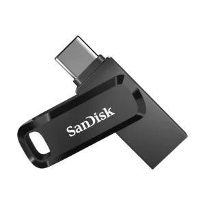 SanDisk Ultra Dual Drive Go Flash Drive – 128GB/ 150MB/s/ USB 3.1 Gen 1/ USB-C/ Black