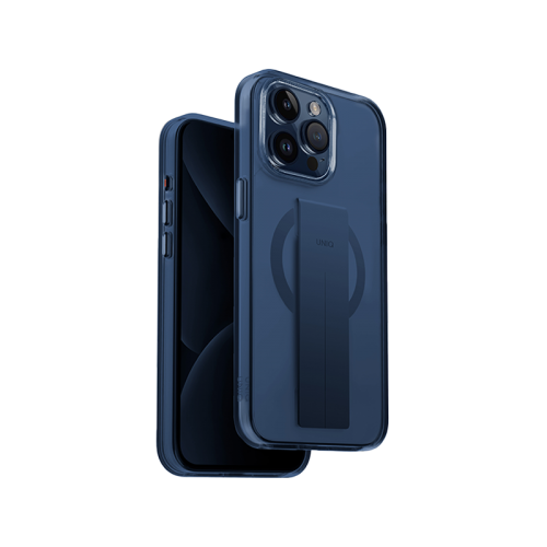 Uniq Hybrid Heldro Mag Case For IPhone 15 Pro - Ultramarine Deep Blue