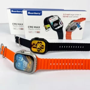 Smartbarry C90 Max Full HD Dual Camera Watch (4GB / 64GB) - Black