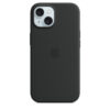 Apple IPhone 15 (6.1) Silicone Case with MagSafe - Black