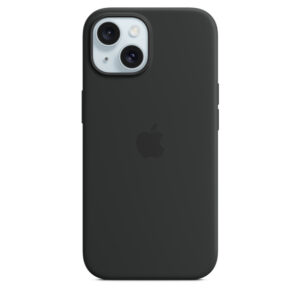 Apple IPhone 15 (6.1) Silicone Case with MagSafe - Black