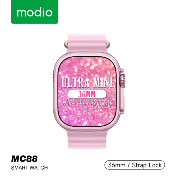 Modio MC88 Smart Watch Ultra Mini 40mm - Pink