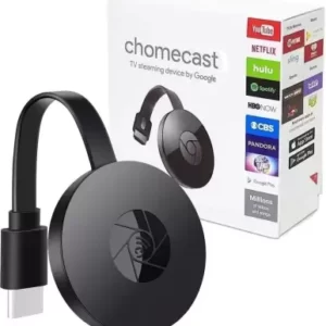 Chromecast Wireless Display for TV Media Streaming Device by Google