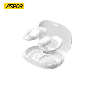 Aspor Bone Conduction Wireless Earbuds A623 - White