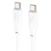 Hoco X93 240W Type-C To Type-C Cable (1mtr) - White