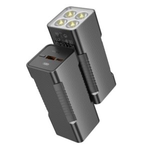 Hoco Q15 Flashlight 22.5W Fully Compatible Power Bank 10000mAh - Black