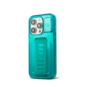 Grip2U IPhone 15 Pro Boost Case With Kickstand - Teal