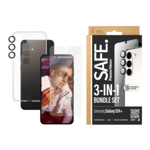Panzer Glass 3 in 1 Bundle Set For Samsung S24+