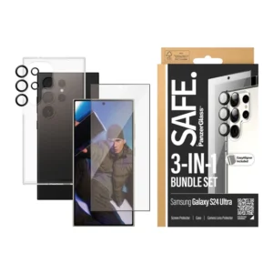Panzer Glass 3 in 1 Bundle Set For Samsung S24 Ultra