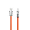 Dudao 120W USB-A to Type-C Cable 180' Movable (1m) - Orange