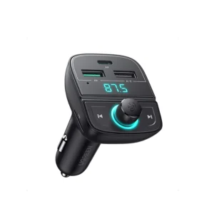 Ugreen Car Bluetooth Adapter - Bluetooth FM Transmitter for Car PD/QC 3.0 Car Charger