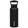 Fifty Fifty Vacuum Insulated Bottle 3 Finger Lid 1L - Matte Black