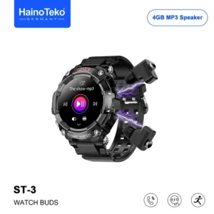 HainoTeko ST-3 Smartwatch with Buds