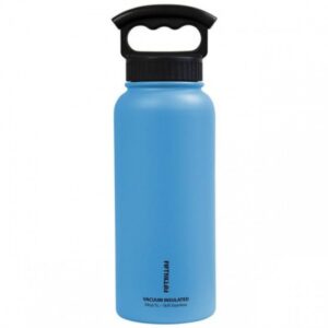 Fifty Fifty Vacuum Insulated Bottle 3 Finger Lid 1L - Crater Blue