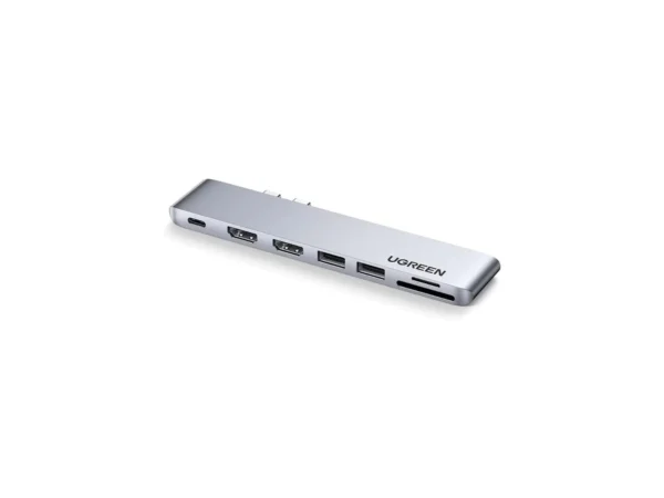Ugreen Dual USB-C TO 2 USB3.0 + HDMI + TF SD + USB-C Dock Station