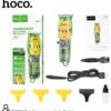 Hoco Transparent hair clipper DAR12 - Green