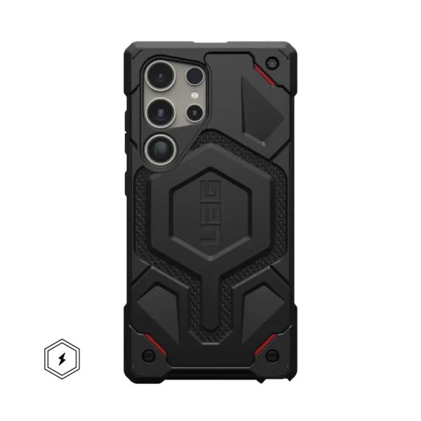 UAG Kevlar Monarch Pro Magsafe Series Case For Galaxy S24 Ultra - Kevlar Black