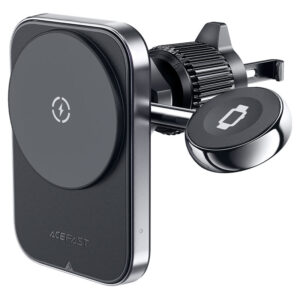 Acefast Dual Fast Wireless Charger Car Mount Holder D18 15W