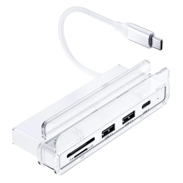 Xtrememac Hub For New iMac M1 6-ports USB-c - White