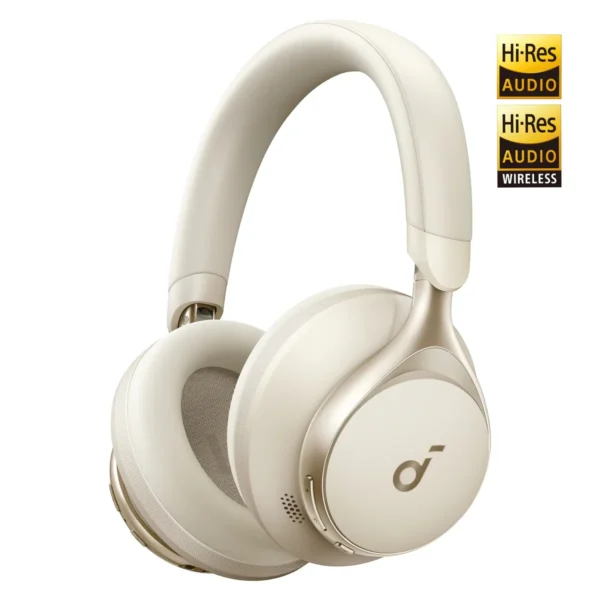 Anker Soundcore ONE SPACE Noise Cancelling Headphones - Latte Cream