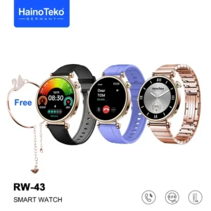 HainoTeko RW43 Round Shape AMOLED Display Ladies Smart Watch