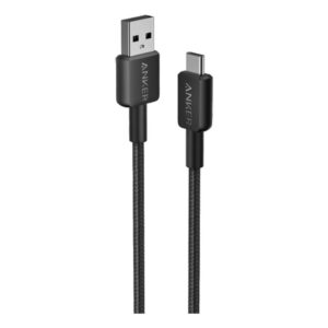 Anker 322 USB-A to USB-C Cable Braided (1.8m) - Black