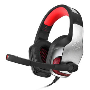Hunterspider V-4 3.5mm Headsets Bass Gaming Headphones with Mic LED Light