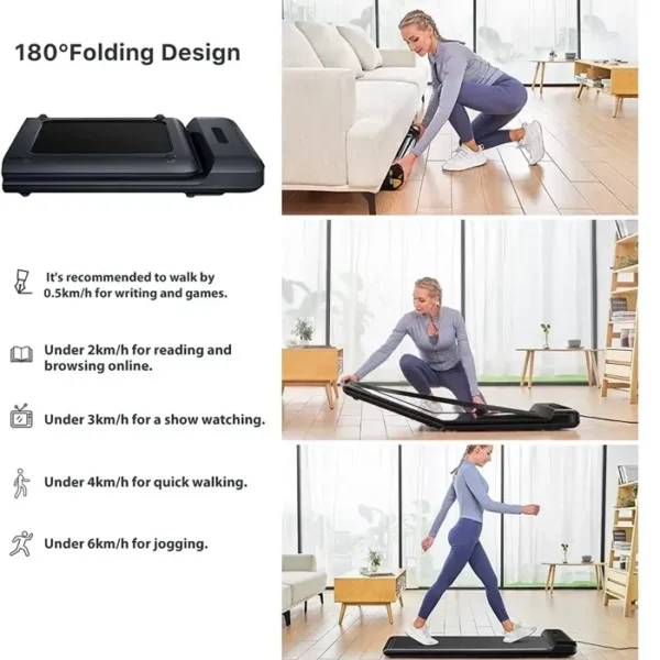 kingsmith walkingpad c2 mini foldable walking treadmill wps1f yellow 4