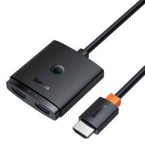 Baseus AirJoy Series 2-in-1 Bidirectional HDMI Switch (Comes with 1m cable)