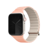 Uniq Revix Evo Reversible Strap For Apple Watch 38/40/41mm - Crepe Pink / Ivory
