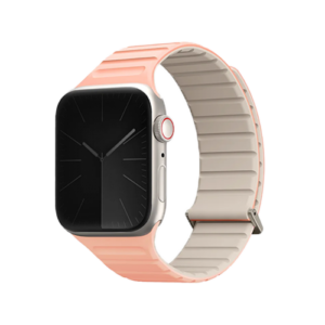 Uniq Revix Evo Reversible Strap For Apple Watch 38/40/41mm - Crepe Pink / Ivory