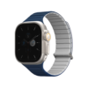 Uniq Revix Evo Reversible Strap For Apple Watch 49/45/44/42mm - Royal Blue / Chalk