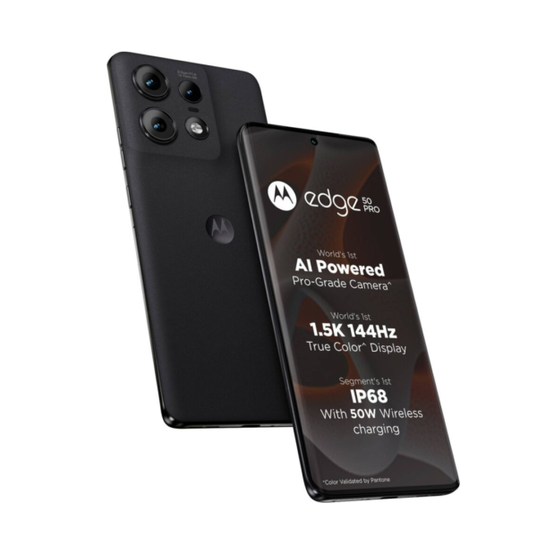 MOTOROLA Edge 50 Pro 5G 256GB 8GB RAM - Black