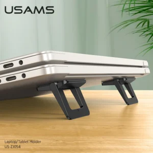 Usams US-ZJ054 Aluminum Alloy Folding Adjustable Laptop Stand