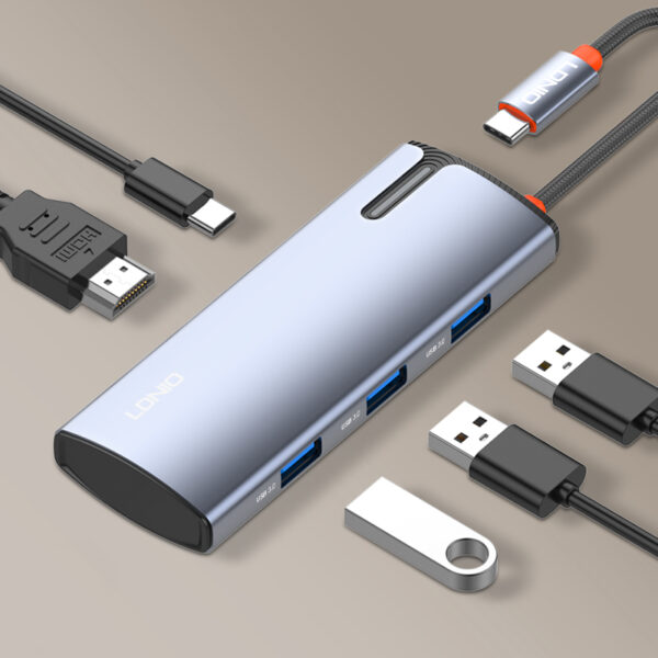 Ldnio 5 In 1 Usb C Dock Station DS-15H