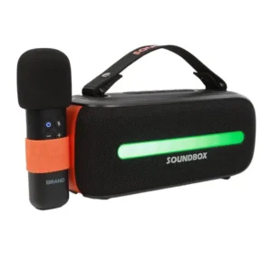 Porodo Soundtec 24W Portable Speaker & Mic PD-ST14WSM-BK