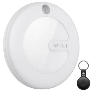 MiLi MiTag Item Finder With Cover (works with apple Find My) - White