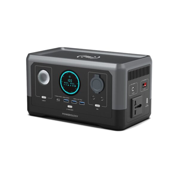 Powerology Portable Power Generator Fast Charging 76800mAh 300W - Black