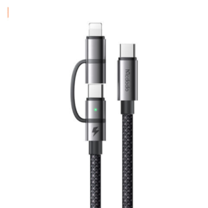 Mcdodo 045 2 in 1 100W USB-C 3 to USB-C + Lightning Fast Cable 1.2m