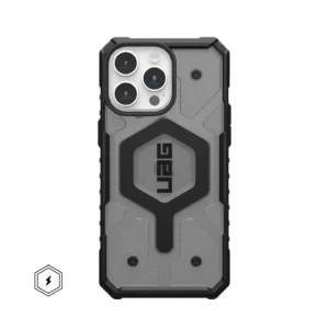 UAG Pathfinder For Magsafe Clear Iphone 15 Pro Max Case - Ash