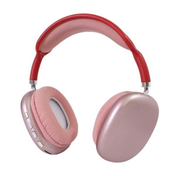 P9 Pro Max Wireless Bluetooth Headphones - Pink