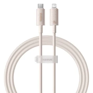 Baseus Habitat Series Fast Charging USB-C to Lightning Cable 1M - Wheat Pink