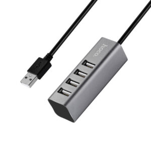Hoco USB hub HB1 USB-A to four ports USB 2.0 charging and data sync
