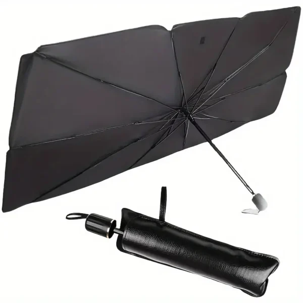 Denx Portable Car Umbrella - Black